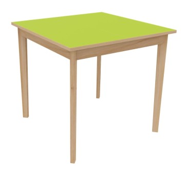 Table Soline 4 pieds - 80x80 cm